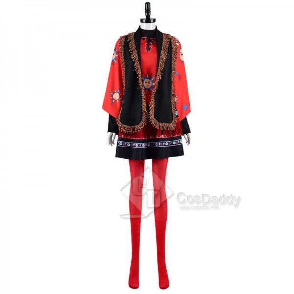 Hocus Pocus Dani Dennison Costumes Adults Kids Dani Cosplay Skirt with Hat